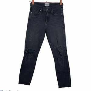 AGOLDE Ripped Skinny Jeans Size 25